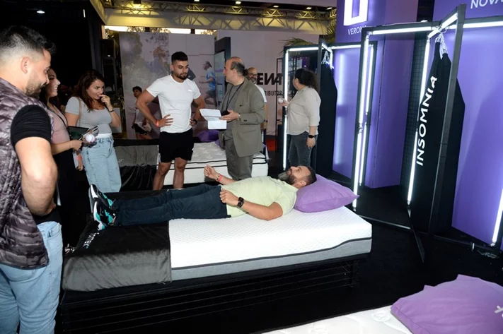 Fomex Mattress at Beirut Sports Festival